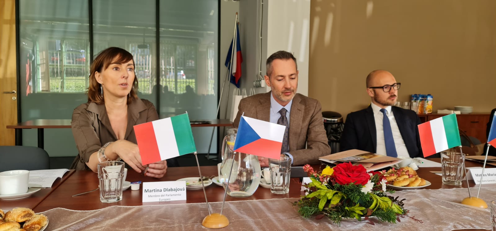 Incontro con i rappresentanti della Camera di Commercio Italo-Ceca